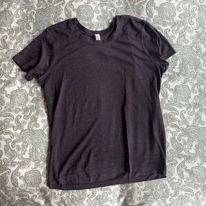 Lululemon Purple Mesh T-Shirt, size 8